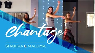 Chantaje  Shakira ft Maluma  Easy Fitness Dance Video  Choreography [upl. by Suiravad]