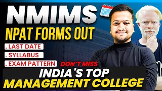 NMIMS Big Update NPATCETLAT forms Out  Important Dates Eligibility Syllabus and many More [upl. by Seldun]