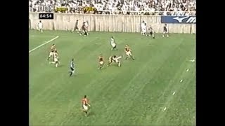 Gavin Henson quotstorming tacklequot in his first minute of international rugby [upl. by Avlis932]