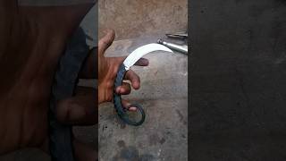 How I Made a Knife for Just 020 Using Scrap Metal forging [upl. by Kucik917]