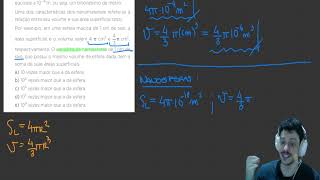 TSI  Resolução de Exercícios  Lista 13  Sólidos de Revolução esferas cilindros e cones [upl. by Airamasor552]