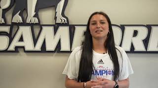 WSOC Taylor YountKylie Gazza Selection Show Reaction [upl. by Nerland]