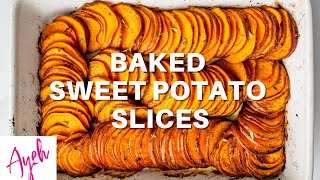 Baked Sweet Potato Slices [upl. by Dahraf500]