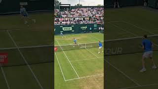 Insane doubles point from ATP Halle Hanfmann  Köpfer vs Vavassori  Bolelli shorts [upl. by Sul]