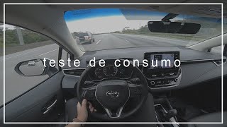 TESTANDO o CONSUMO do COROLLA XEI 20 CVT na ESTRADA [upl. by Lennie]