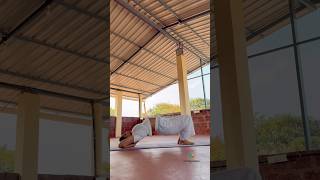 Chakrasana Variation yogaurmi urmiyogaacademy yogafitness yogaexercise motivation yogapose [upl. by Fulmer994]