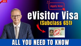 Apply for an eVisitor Visa Subclass 651  Your Comprehensive Guide to the Australian eVisitor Visa [upl. by Sivrep675]