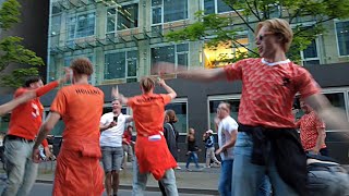 Netherlands Fans Dancing in Berlin EURO 2024 [upl. by Triny]