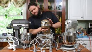 Comparison of Kitchenaids BowlLift Stand Mixers [upl. by Ibrek]