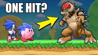 Which Kirby Hat Can Defeat GIGA BOWSER With A Single Hit Smash Ultimate [upl. by Yesiad]