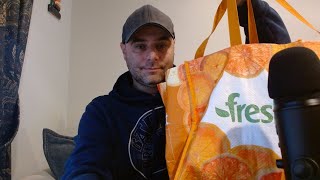 ASMR Gum Chewing Supermarket Haul [upl. by Mauri793]