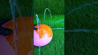 Satisfaying video  The moment the balloon bursts coolly [upl. by Odlonyer]