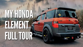 The Ultimate Honda Element FULL TOUR [upl. by Cacia512]