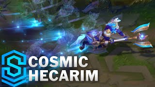 Cosmic Hecarim Skin Spotlight  PreRelease  League of Legends [upl. by Atilamrac]