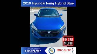 2019 Hyundai Ioniq Hybrid Blue Tracy California [upl. by Lepper598]