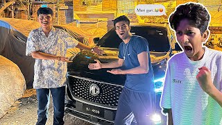 Vampire ki gari chori kar li🙈☠️  Vampire ko ghussa agaya😡  Car chori prank with vampire yt ☹️ [upl. by Wolfgang]