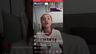 Hannah Lowther singing Lifeboat from Heathers  TikTok Live [upl. by Jenni496]