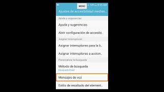 Accesibilidad mediante interruptores manejo de celular con botones [upl. by Ljoka]