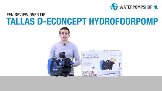 Tallas DECONCEPT Hydrofoorpomp  Review [upl. by Aikmat]