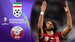 Iran vs Qatar Extended Highlights  AFC Asian Cup  CBS Sports Golazo [upl. by Schou]