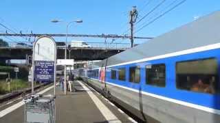 SNCF TGV arrivée a Gare de Biarritz [upl. by Elisha913]