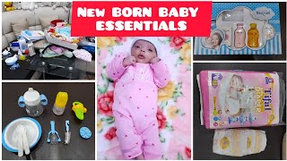 New Born Baby essentials Babies must haves Ayesha Mustafa lVLOG 23 [upl. by Kiki]