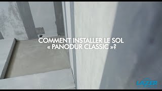 Comment installer un receveur de douche prêt à carreler PANODUR [upl. by Gosnell]