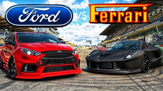 Ford vs Ferrari very close race  GranTurismo7 [upl. by Bissell23]