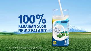 Fernleaf UHT  100 Kebaikan Susu Dari New Zealand [upl. by Huxham]