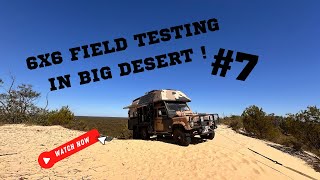 Ep 7 Field testing the Perentie in Big Desert [upl. by Adnanref]