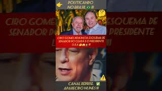 CIRO GOMES DENUNCIA ESQUEMA BILIONÁRIO DE EX PRESIDENTE DA CAMARA E SENADOR DO CEARÁ COM LULA [upl. by Irret702]