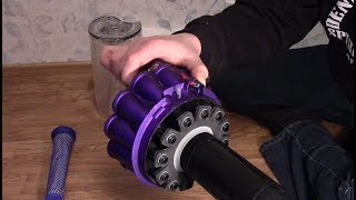 ReAssembling The Dyson DC40 CycloneBin [upl. by Esorrebma]