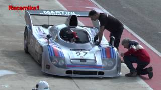 Porsche Ferrari Lola March Chevron BMW M1  Imola Classic 2013  CER 2  Paddock  Pitlane [upl. by Nitas]