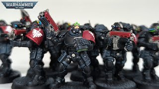 Dark Angels Scouts Conversion  Warhammer 40K [upl. by Ahsi]