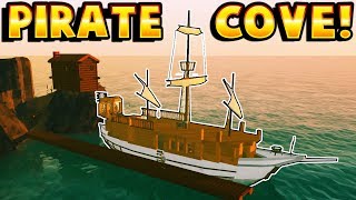 Ylands  PIRATE COVE amp SHIP DOCK Ylands Gameplay Roleplay Multiplayer User Creations [upl. by Pelson]