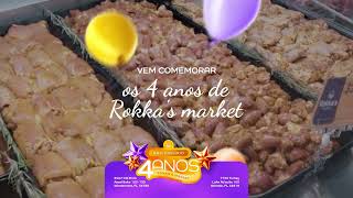 4 anos do Rokkas Market  Venha comemorar conosco [upl. by Tartan]