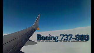 Boeing 737800 Take off and landing [upl. by Yentruocal]