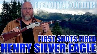 Henry Silver Eagle Rifle 22lr  First Shots Fired [upl. by Nnaitsirhc]