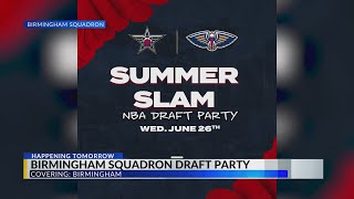 Birmingham Squadron NBA Draft Party happening at Avondale Brewery [upl. by Devin191]