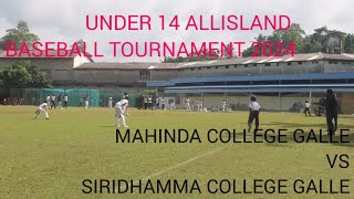 UNDER 14 ALLISLAND BASEBALL TOURNAMENT 2024 [upl. by Janiuszck]