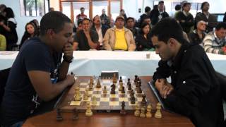 Semifinal 1 Blitz 2013  Isan Ortiz cuba vs Cristhian Rios Colombia [upl. by Andreana]