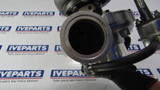 IVEPARTS TURBINA MOTOR IVECO TECTOR COM WASTE GATE 504040250 [upl. by Hanimay944]