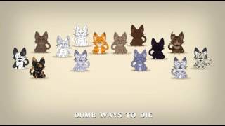 dumb ways to die  warrior cats  reaction [upl. by Senskell191]