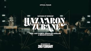 Hazaaron Zubane Ft Amit Kamble Prakruthi Angelina amp Hemant Sharma  Official Trailer [upl. by Adnilemreh]