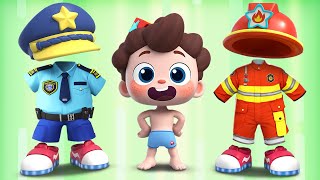 Put On Your Shoes Song  Head Shoulders Knees And Toes  Nursery Rhymes amp Kids Songs  BabyBus [upl. by Atiral]