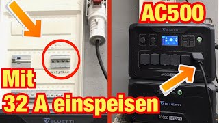 Ist das die BESTE Notstromversorgung für ein Wohnhaus Bluetti AC500B300S [upl. by Atiruam867]