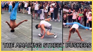 The Most Amazing Street Buskers and performers in the World viralvideo backflip streetdance [upl. by Heyman]