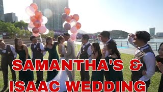 The sweet memories of Samantha amp Isaac Wedding day ❤ so cute 😍 [upl. by Oilicec]