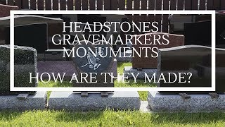 Monument Company Tour behind the scenes look at how a headstone is created [upl. by Navada]