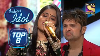 quotTu Kitni Achhi Haiquot पर Sayli की Performance से आए सभी की आँखों में आंसू  Indian Idol  Top 6 [upl. by Nollat]